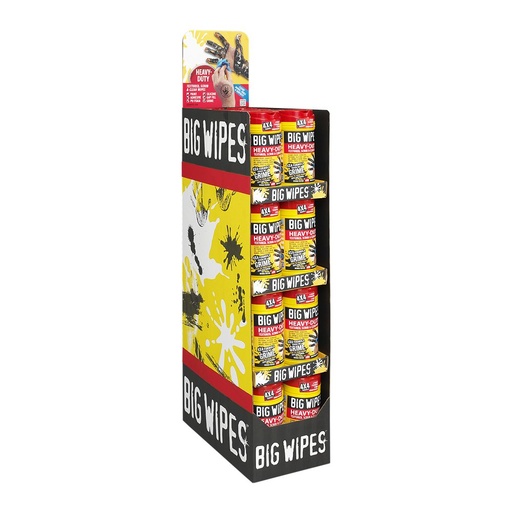 BIG WIPES HEAVY DUTY SOLDISPLAY 32X80S (1PC)