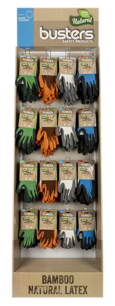 BAMBOO HANDSCHOEN DISPLAY MIX 16x10 PR (1ST)