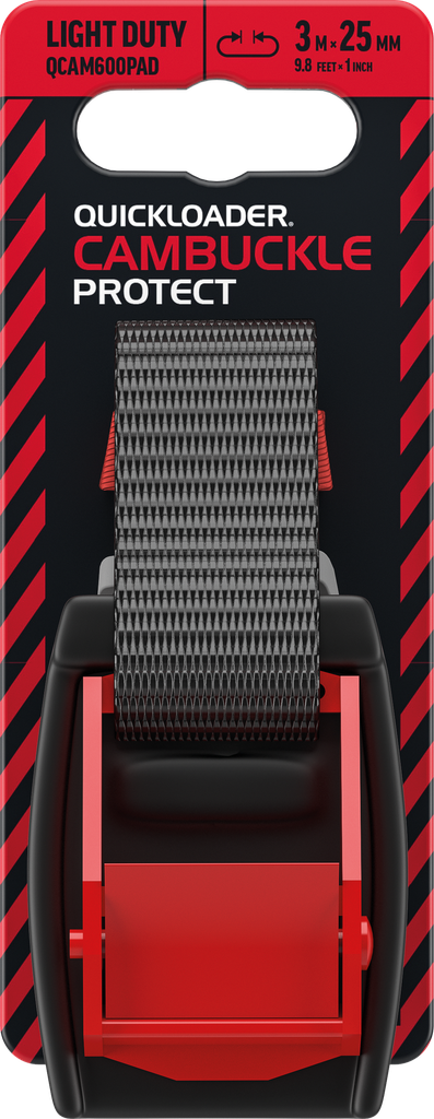 CAMBUCKLE QCAM600PAD 600 KG 25MMX3M 1-PACK (1PC)