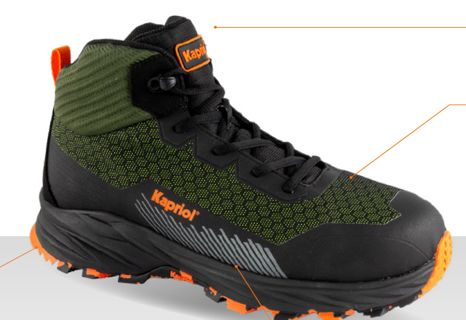 CHAUSS HAUTE DUNE ROCK GREEN S3S FO SR HRO (1PR)