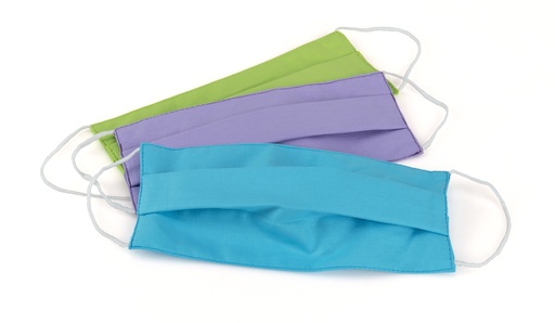 [1048493] MASQUE HYGIENIQUE COTON PASTEL 3PACK (3PC)