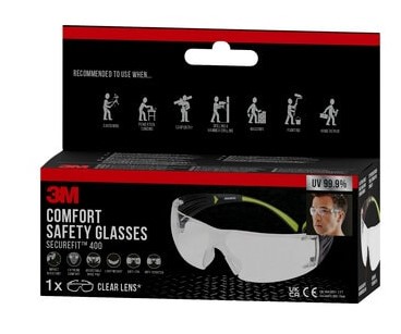 [1060187] VEILIGHEIDSBRIL SF400C HELDER (1ST)