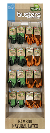 [1045870] BAMBOO PRESENTOIR GANTS GARDEN 8x20 PR (1PC)