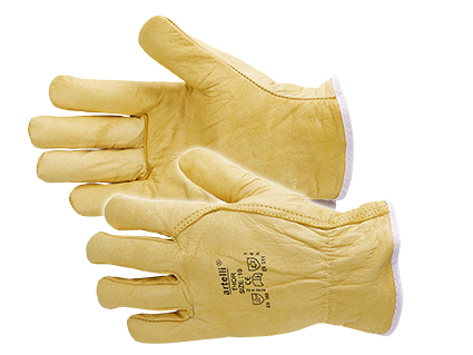 [1010114001] HANDSCHOEN PRO-THOR LEATHER (12PR)