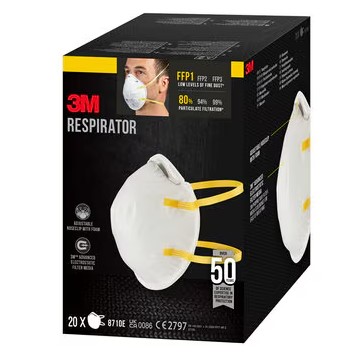 [1051311] STOFMASKER 8710E FFP1 (20ST)