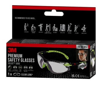 [1042871] VEILIGHEIDSBRIL SOLUS 1000 MET ETUI S1CG HELDER GR (1ST)